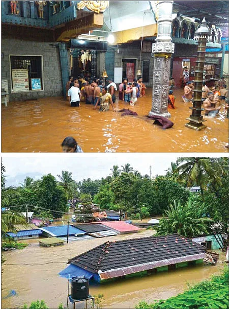 நீரில் மூழ்கிய கேரளம்... மண்ணில் புதைந்த மனிதர்கள்!