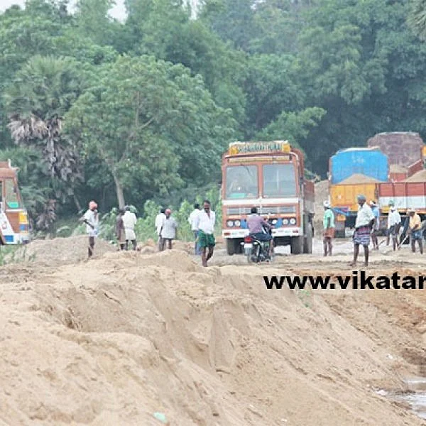 ‘முதல்வரை ஏமாற்றும் பொதுப்பணித்துறை அதிகாரிகள்’ - மணல் குவாரிகளில் நடக்கும் தில்லுமுல்லு #VikatanExclusive