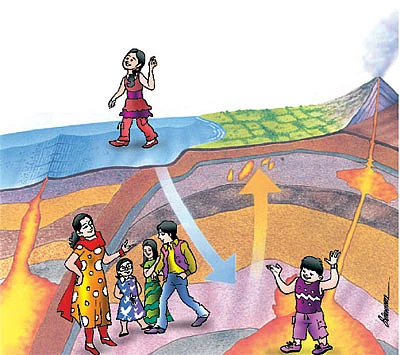 மாயா டீச்சரின் மந்திரக் கம்பளம் !