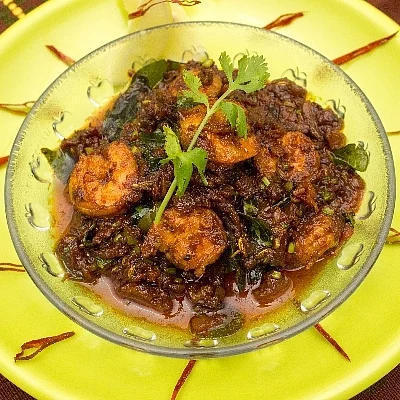 வித்தியாசமான சுவையில் இறால் தொக்கு!#WeekEndRecipe