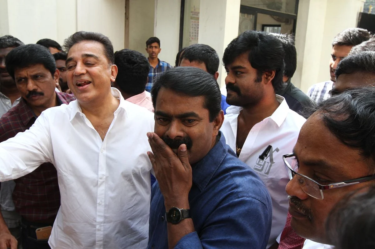 ராமதாஸ் சொன்ன 10% வாக்கு! - கமல் கொடுத்த ‘மூத்தவர்’ பதிலடி