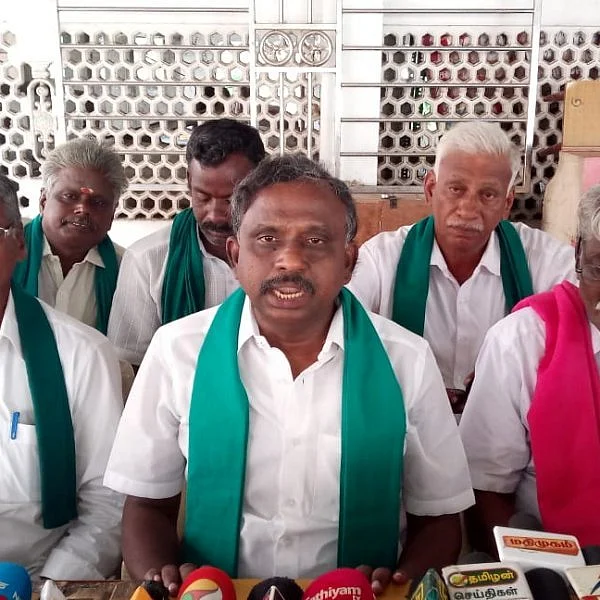 `திருவாரூர் வரும் ஆளுநருக்கு கறுப்புக்கொடி காட்டுவோம்!’ - பி.ஆர்.பாண்டியன்