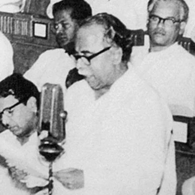 திராவிட ஆட்சி 50 ஆண்டுகள் - காங்கிரஸ் தலையில் தேய்க்கப்பட்ட எலுமிச்சைப்பழம்!