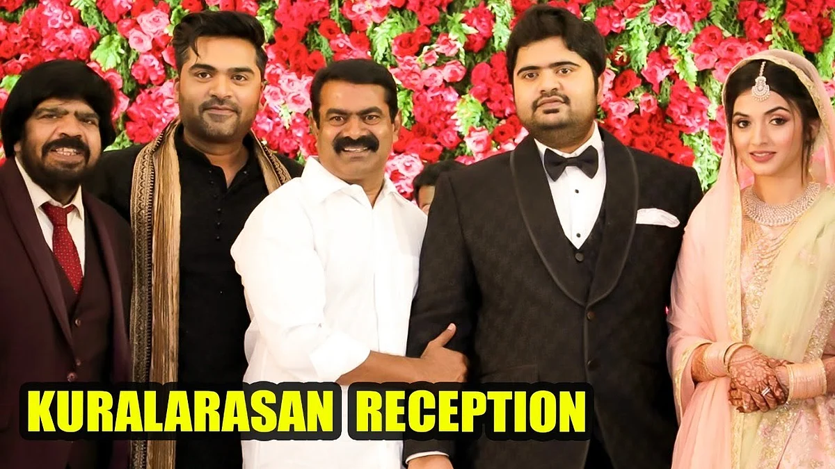 Seeman, Sivakarthikeyan & Kollywood Celebs at Kuralarasan Reception | Simbu | T.Rajendran