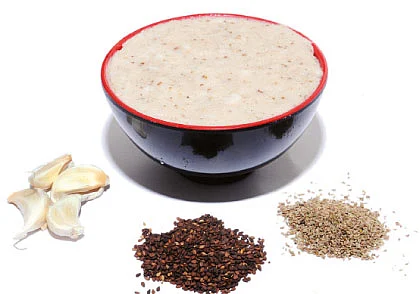 சர்க்கரையைக் கரைக்கும் ஓமக்களி