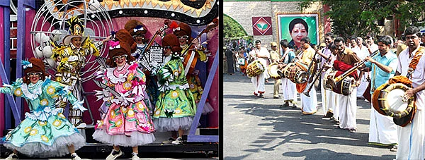 Mummers parade and Mummy's Parade!