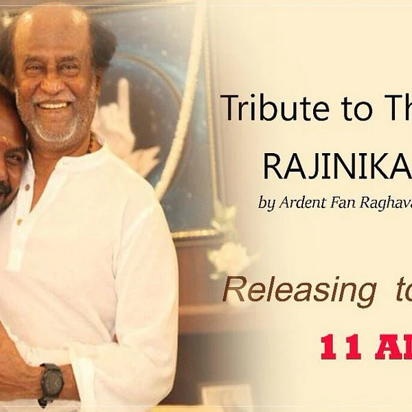 "வா தலைவா போருக்கு வா" ரஜினிக்காகப் பாடல் வெளியிடும் ராகவா லாரன்ஸ்