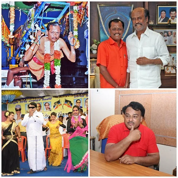 ரஜினிக்காக வாழும் ராயல்ராஜு; எம்.ஜி.ஆர் போலவே இருக்கும் சக்கரவர்த்தி... 'மரண மாஸ்' ரசிகர்களின் கதைகள்!