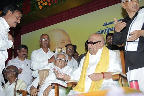 தி.மு.க.வுக்கு எதிர்காலம் இல்லை என்பவர்களுக்கு தேர்தல் பதில் சொல்லும்: கருணாநிதி