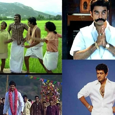 'வேட்டிய மடிச்சுக் கட்டு!' தமிழ் சினிமாவில் தெறி வேட்டி சீன்ஸ்!