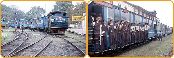 குயிலாக இசைக்கும் மலைராணி ரயில்!