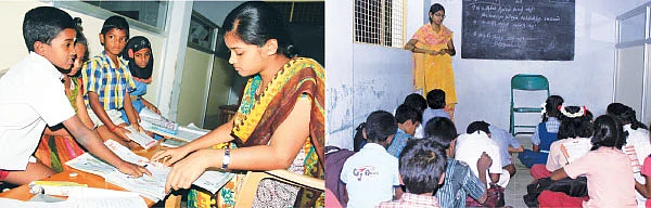 காலையில் ஸ்டூடன்ட்...மாலையில் டீச்சர்!