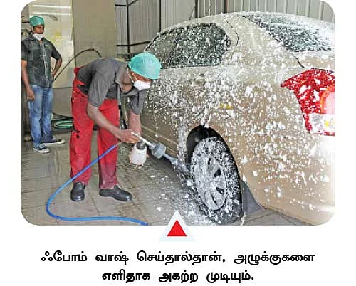 காருக்கு பாலீஷ் போட்டாச்சா?