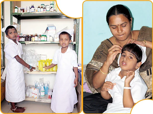 அவதார் - சந்தோஷ மருந்து கொடுத்த சின்னச் செவிலியர்கள் !