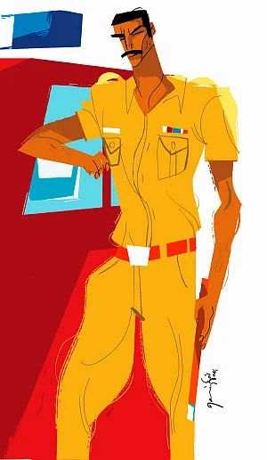 இரவில் தட்டப்பட்ட கதவு