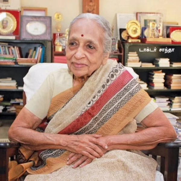 ''90 வயசுதான்... சாதிக்க வேண்டியது இன்னும் நிறையதான்!'' - நெகிழ்கிறார் டாக்டர் சாந்தா #CelebrateWomen #VikatanExclusive