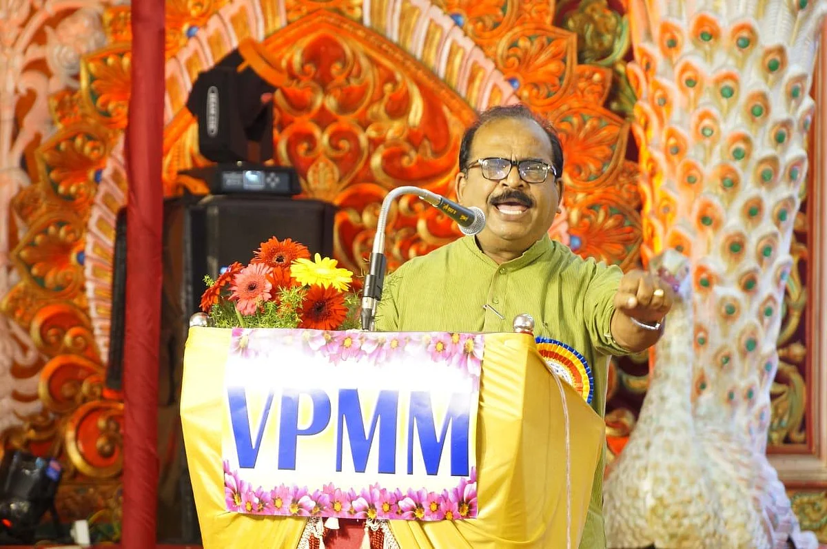 `தமிழ்நாட்டில் தாமரை மலரும் என்பது மனநோயாளியின் புலம்பல்!' - நாஞ்சில் சம்பத்