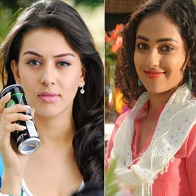 யார் அழகி! ஹன்சிகாவா? நித்யாமேனனா ?