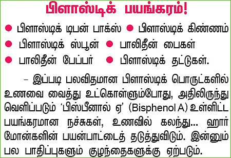 குழந்தையின் லஞ்ச் பாக்ஸ்... குவிந்திருக்கும் ஆபத்து!