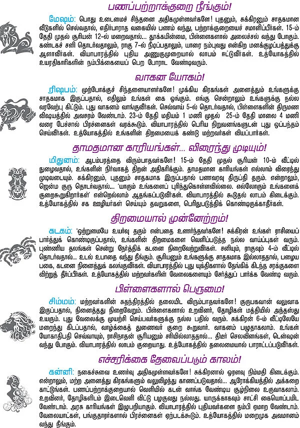 ராசி பலன்கள்