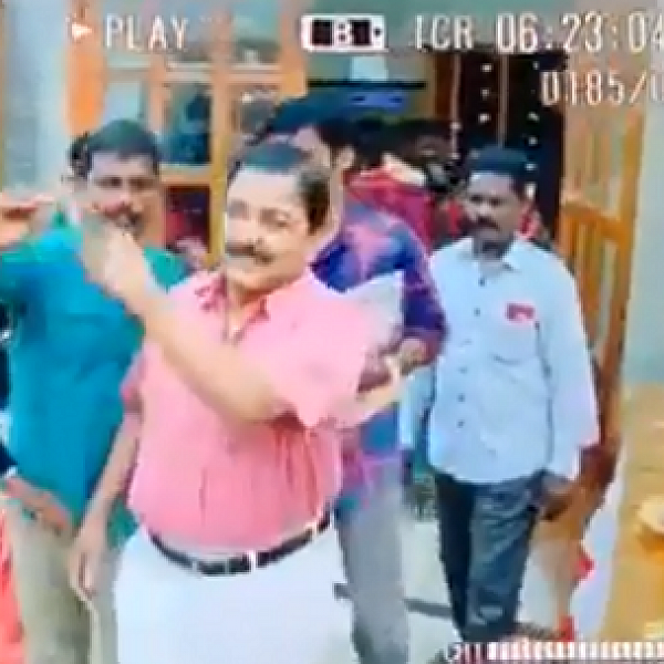 மீண்டும் செல்போனைத் தட்டிவிட்ட சிவகுமார்! - வைரலாகும் வீடியோ