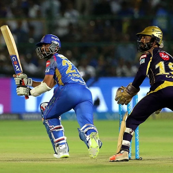 ஐ.பி.எல் 2018: கொல்கத்தா அணிக்குச் சவாலான இலக்கு!#RRvKKR
