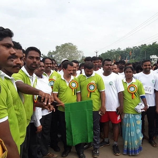 குமரியில் இயற்கையை காப்பாற்ற விழிப்பு உணர்வு மாரத்தான்!
