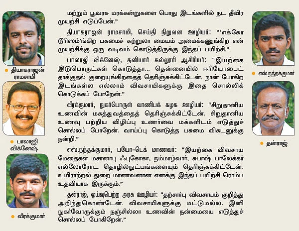 'ஒரு நாள் விவசாயி!'
