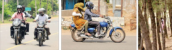 கடற்கரைச் சாலையில் கொண்டாட்டப் பயணம்!