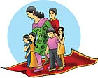 மாயா டீச்சரின் மந்திரக் கம்பளம் !