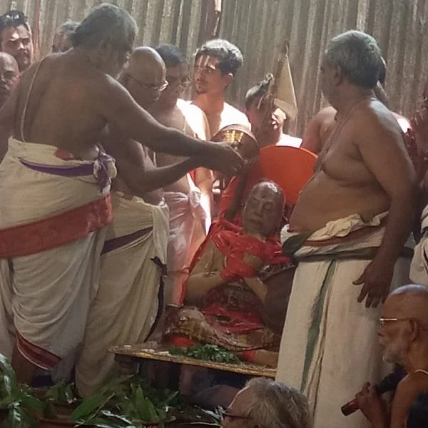 ஸ்ரீரங்கம் ஸ்ரீரங்கநாராயண ஜீயர் ஸ்வாமிகளுக்கு இன்று பிருந்தாவனப் பிரவேசம்!