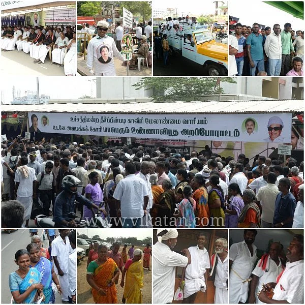 `உக்காந்தா காசு கொடுப்போம்'னு சொன்னாங்க' - போட்டுடைத்த அ.தி.மு.க உண்ணாவிரதத்துக்கு வந்தவர்கள்!