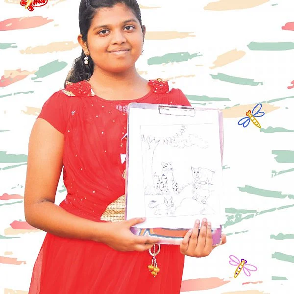 கதைகளுக்கு ஓவியம் வரையும் லீலா!