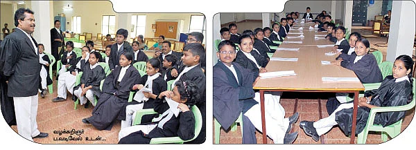 அவதார் - நீதிமன்றம் வந்த சுட்டி வக்கீல்கள் !