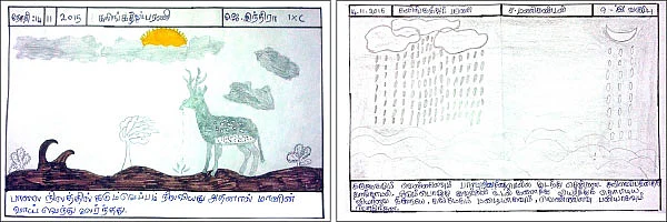 பாலைவனத்தில் மான்!