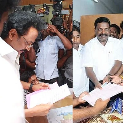 ஸ்டாலின், விஜயகாந்த், திருமாவளவன் வேட்பு மனு தாக்கல்! கலகல விவரங்கள்