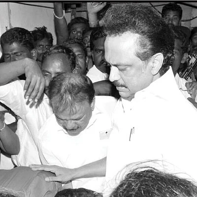 ஆக்டிங் தலைவர் தி.மு.க-வுக்கு... ஆக்டிங் எம்.எல்.ஏ திருவாரூருக்கு!