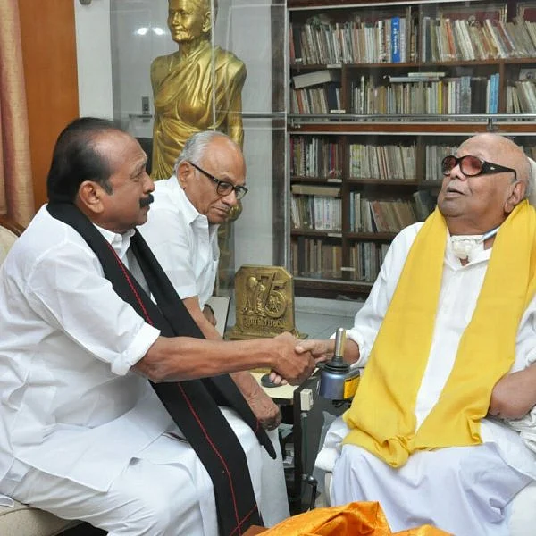 கருணாநிதி - வைகோ