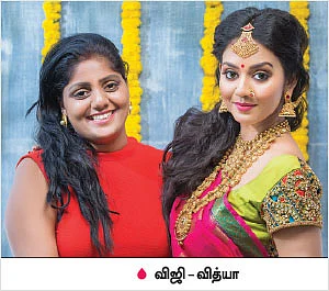பிரைட்டா ஒரு பிரைடல் லுக்!