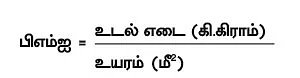 பிஎம்ஐ அறிவோமா?