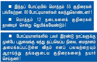 தட்டிக் கொடு... தாண்டிச் செல்!