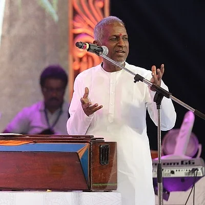 Ilayaraja at a concert