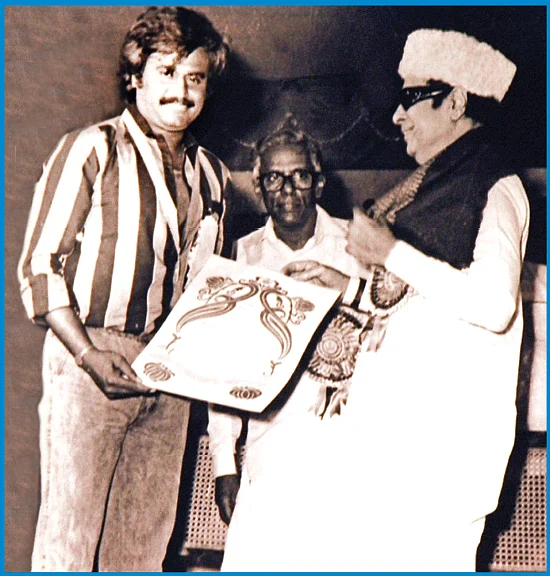 ஒரிஜினல் ரஜினியா... டூப்ளிகேட் எம்.ஜி.ஆரா?