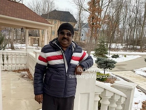 நாளை மறுநாள் சென்னை வருகிறார் விஜயகாந்த் - தே.மு.தி.க அதிகாரபூர்வ அறிவிப்பு