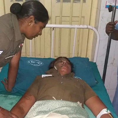 வேலூர் பெண் காவலர் மீது ஆசிட் வீச்சு!