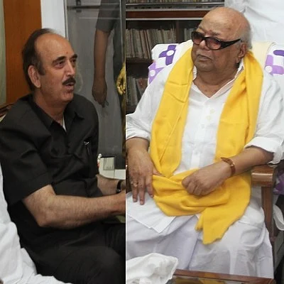 குலாம் நபி ஆசாத் - கருணாநிதி