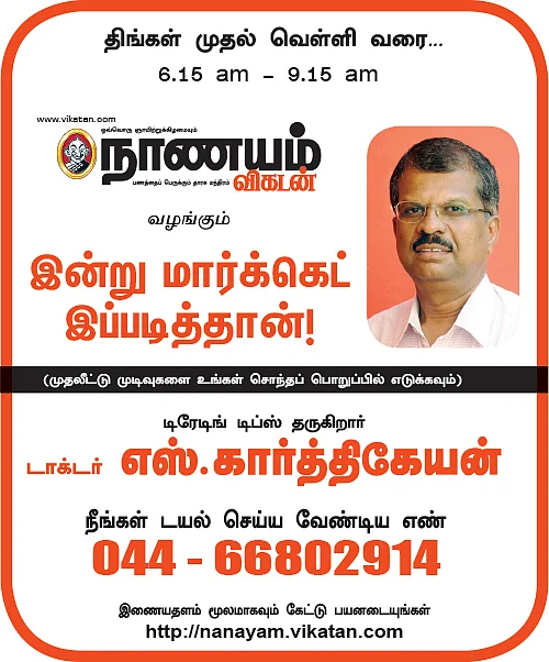 இன்று மார்க்கெட் இப்படித்தான்!