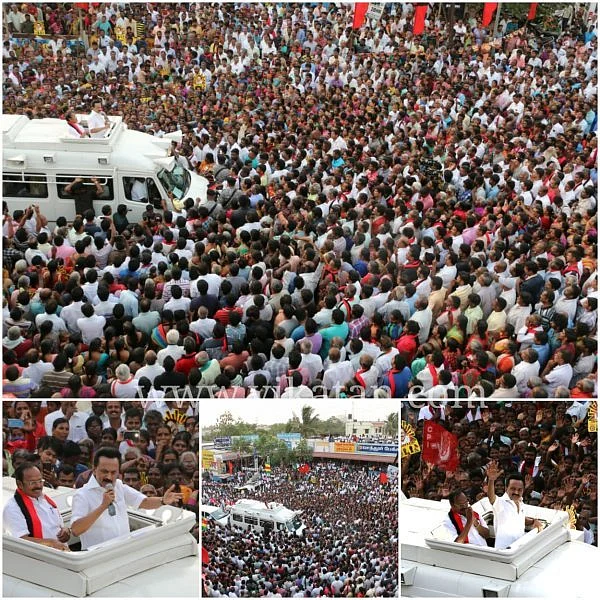 `வெட்கத்தை விட்டு சொல்கிறேன்!' - கருணாநிதிக்கு நடந்த மெரினா போராட்டம் குறித்து ஸ்டாலின்