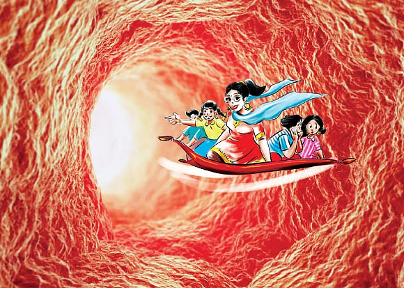 மாயா டீச்சரின் மந்திரக் கம்பளம் !