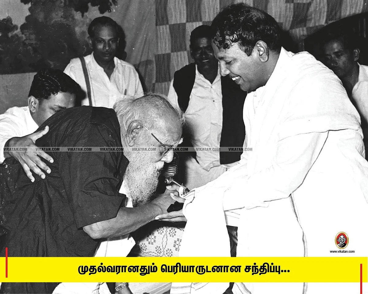 தி.மு.க. தலைவராக இன்று 50-வது ஆண்டில் கருணாநிதி... 1969-ல் அண்ணா மறைவுக்குப் பின் என்ன நடந்தது?